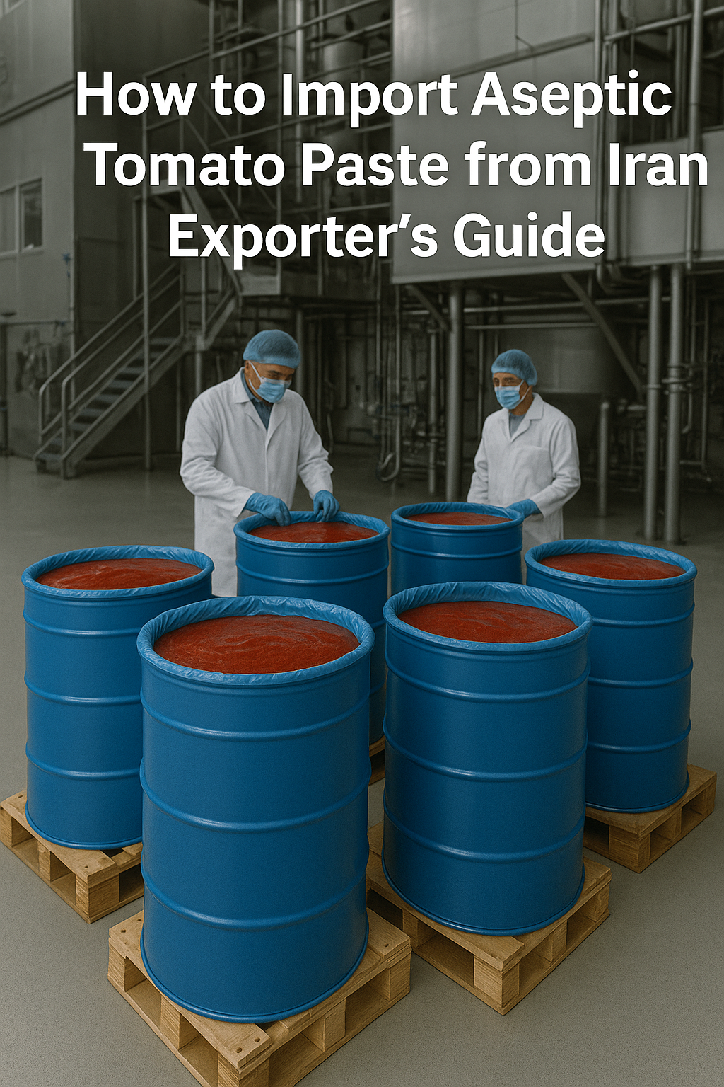 How to Import Aseptic Tomato Paste from Iran – Exporter’s Guide