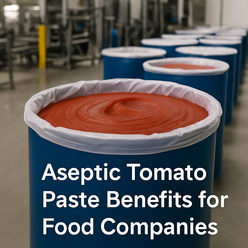 Aseptic Tomato Paste Benefits for Food Companies