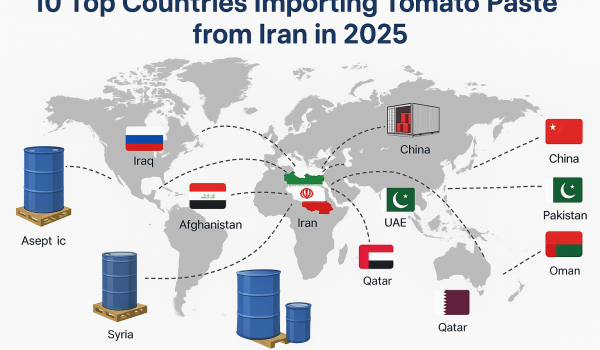 Top Countries Importing Tomato Paste from Iran in 2025