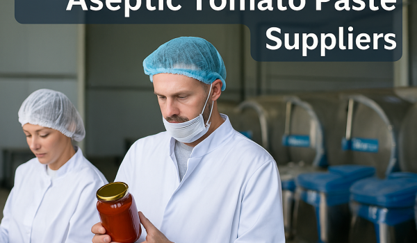 Reliable Aseptic Tomato Paste Suppliers sealing a deal at production site