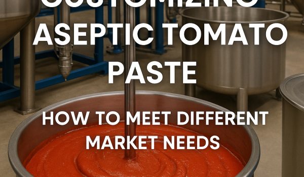 Customizing aseptic tomato paste in a modern Iranian factory for export
